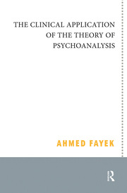 The Clinical Application of the Theory of Psychoanalysis book cover