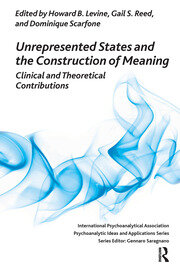 Unrepresented States and the Construction of Meaning: Clinical and Theoretical Contributions book cover
