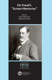 On Freud's Screen Memories book cover