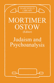 Judaism and Psychoanalysis book cover