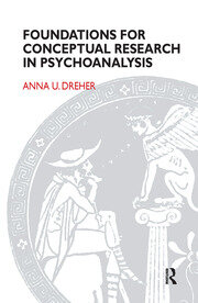 Foundations for Conceptual Research in Psychoanalysis book cover