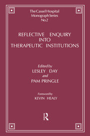 Reflective Enquiry into Therapeutic Institutions book cover