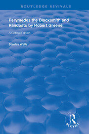 Perymedes the Blacksmith and Pandosto by Robert Greene: A Critical Edition book cover