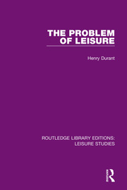 The Problem of Leisure book cover