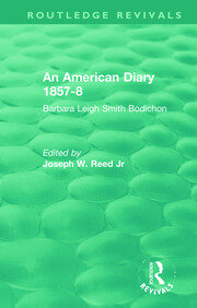 An American Diary 1857-8: Barbara Leigh Smith Bodichon book cover