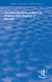 The Scientific Basis of National Progress book cover