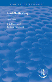 Lord Shaftesbury book cover