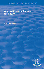 War and Peace in Europe 1815-1870 book cover