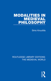 Modalities in Medieval Philosophy book cover