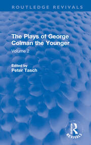 The Plays of George Colman the Younger: Volume 2 book cover