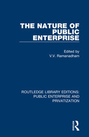 The Nature of Public Enterprise book cover