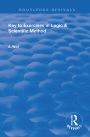 Key to Exercises in Logic and Scientific Method book cover