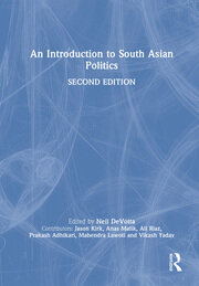An Introduction to South Asian Politics book cover