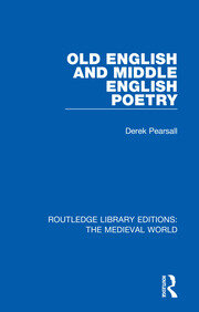 Old English and Middle English Poetry book cover