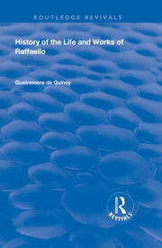 History of the Life and Works of Raffaello book cover