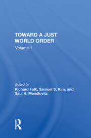 Toward A Just World Order book cover