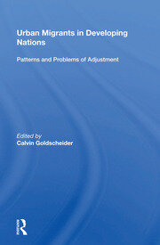 Urban Migrants In Developing Nations: Patterns And Problems Of Adjustment book cover