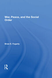 War, Peace, And The Social Order book cover