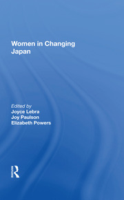 Women In Changing Japan book cover