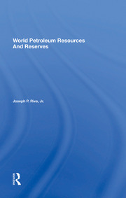 World Petroleum Resources And Reserves book cover