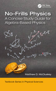No-Frills Physics: A Concise Study Guide for Algebra-Based Physics book cover