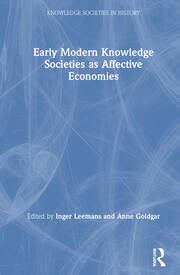 Early Modern Knowledge Societies as Affective Economies book cover