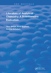 Literature Of Analytical Chemistry: A Scientometric Evaluation book cover