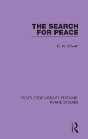 The Search for Peace book cover