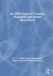 An SPSS Guide for Tourism, Hospitality and Events Researchers book cover