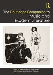 The Routledge Companion to Music and Modern Literature book cover
