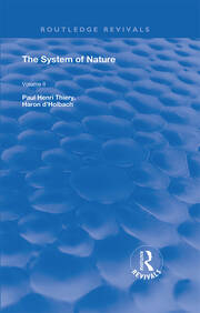 The System of Nature: Volume 2 book cover