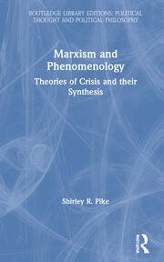 Marxism and Phenomenology book cover