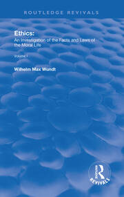 Ethics: An Investigation of the Facts and Laws of the Moral Life book cover