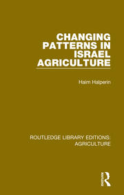 Changing Patterns in Israel Agriculture book cover