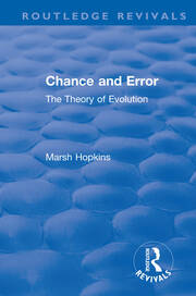 Chance and Error: The Theory of Evolution book cover