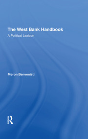 The West Bank Handbook: A Political Lexicon book cover