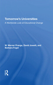Tomorrow's Universities: A Worldwide Look At Educational Change book cover