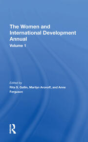 The Women And International Development Annual, Volume 1 book cover