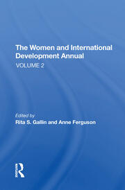The Women And International Development Annual, Volume 2 book cover