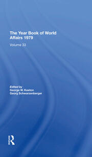 The Year Book Of World Affairs, 1979 book cover