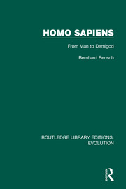 Homo Sapiens: From Man to Demigod book cover