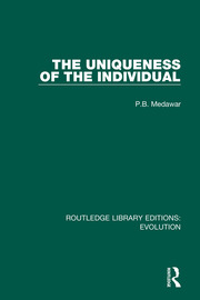 The Uniqueness of the Individual book cover