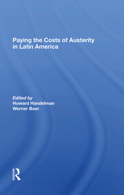 Paying The Costs Of Austerity In Latin America book cover