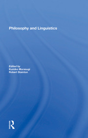 Philosophy And Linguistics book cover