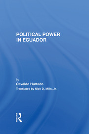Political Power In Ecuador book cover