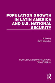 Population Growth In Latin America And U.S. National Security book cover