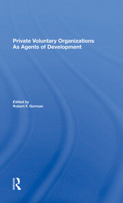 Private Voluntary Organizations As Agents Of Development book cover