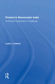 Protest In Democratic India: Authority's Response To Challenge book cover