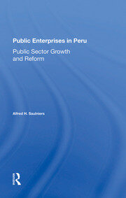 Public Enterprises In Peru: Public Sector Growth And Reform book cover