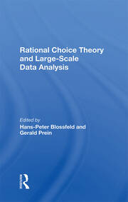 Rational Choice Theory And Largescale Data Analysis book cover